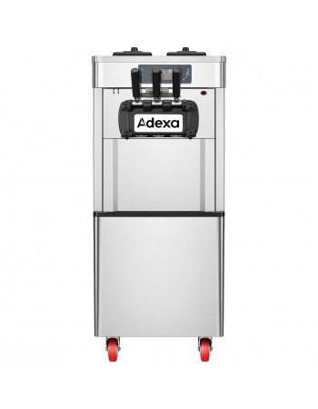 Commercial Floor Standing Soft Ice Cream Machine 16–22L/h 2100W 3 Flavour Twin Hopper 540×750×1320mm | TurcoBazaar RC188G Commercial Floor Standing Soft Ice Cream Machine 16–22L/h 2100W 3 Flavour Twin Hopper 540×750×1320mm | TurcoBazaar RC188G