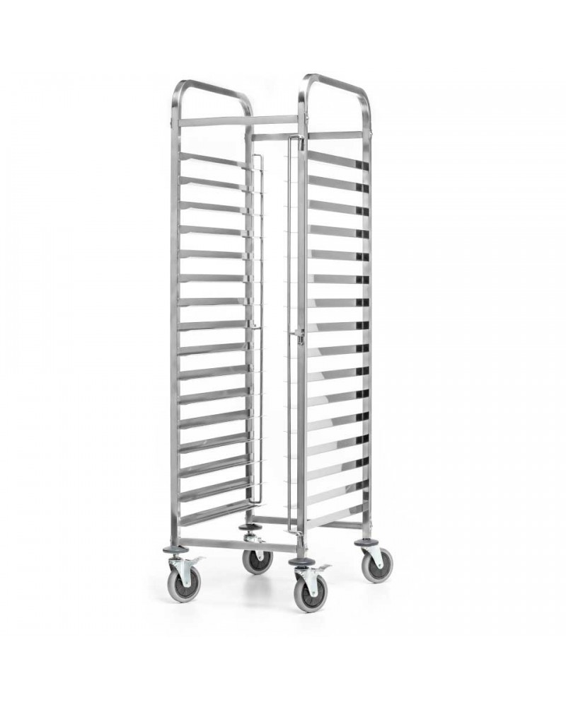 Rack/Tray/Pan Trolley Stainless steel Bakery 600x400mm 15 tier 470x620x1700mm | TurcoBazaar 19037 Rack/Tray/Pan Trolley Stainless steel Bakery 600x400mm 15 tier 470x620x1700mm | TurcoBazaar 19037
