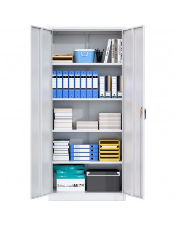 Commercial Stainless Steel Storage Cabinet 4 Shelves 900x400x1850mm | TurcoBazaar W18