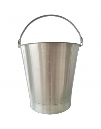 Ice Bucket with Scale 10 litres Stainless Steel | TurcoBazaar SBC010