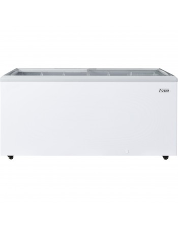 Commercial Display Chest Freezer Sliding Glass Lid 541 Litres 1805x675x830mm | TurcoBazaar SD651