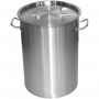 Professional Stainless Steel Dustbin 100 Litres | TurcoBazaar SDB95