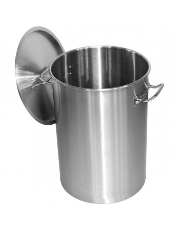 Professional Stainless Steel Dustbin 100 Litres | TurcoBazaar SDB95