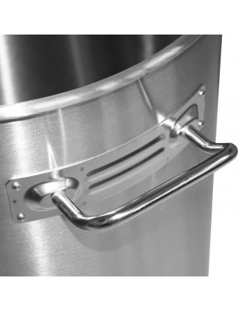 Professional Stainless Steel Dustbin 100 Litres | TurcoBazaar SDB95