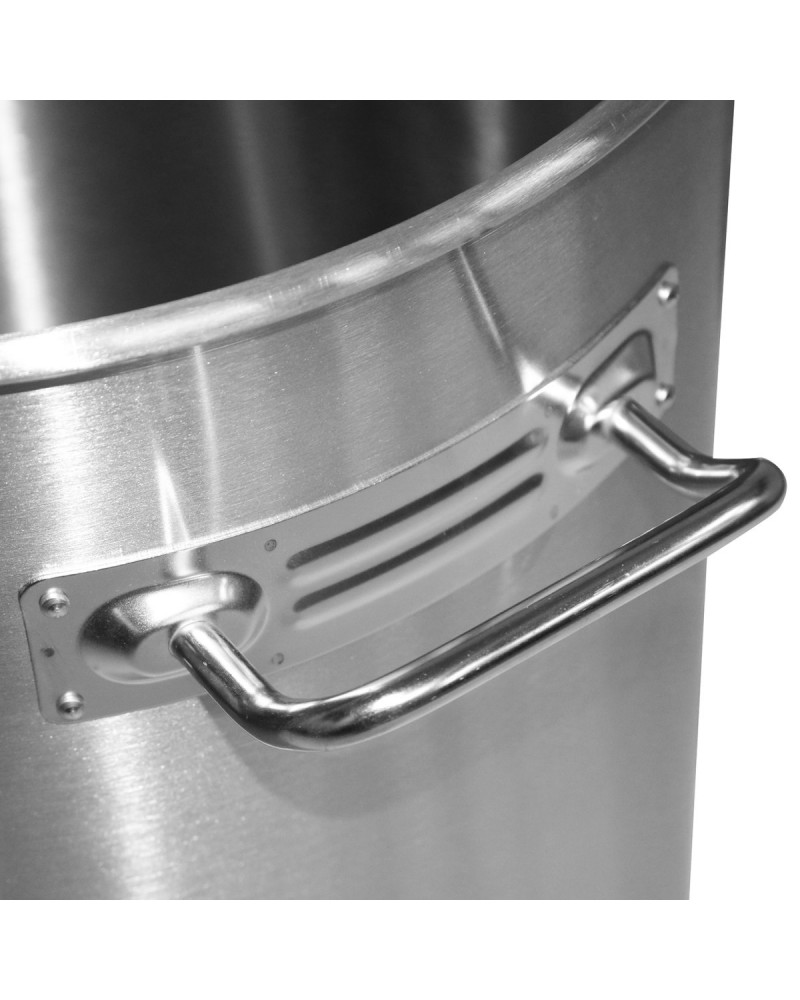 Professional Stainless Steel Dustbin 100 Litres | TurcoBazaar SDB95