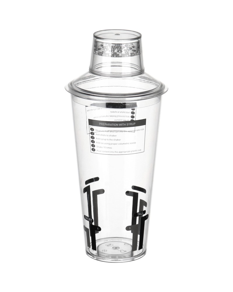 Clear Drink Shaker PC 230mm | TurcoBazaar SH30SHAKER
