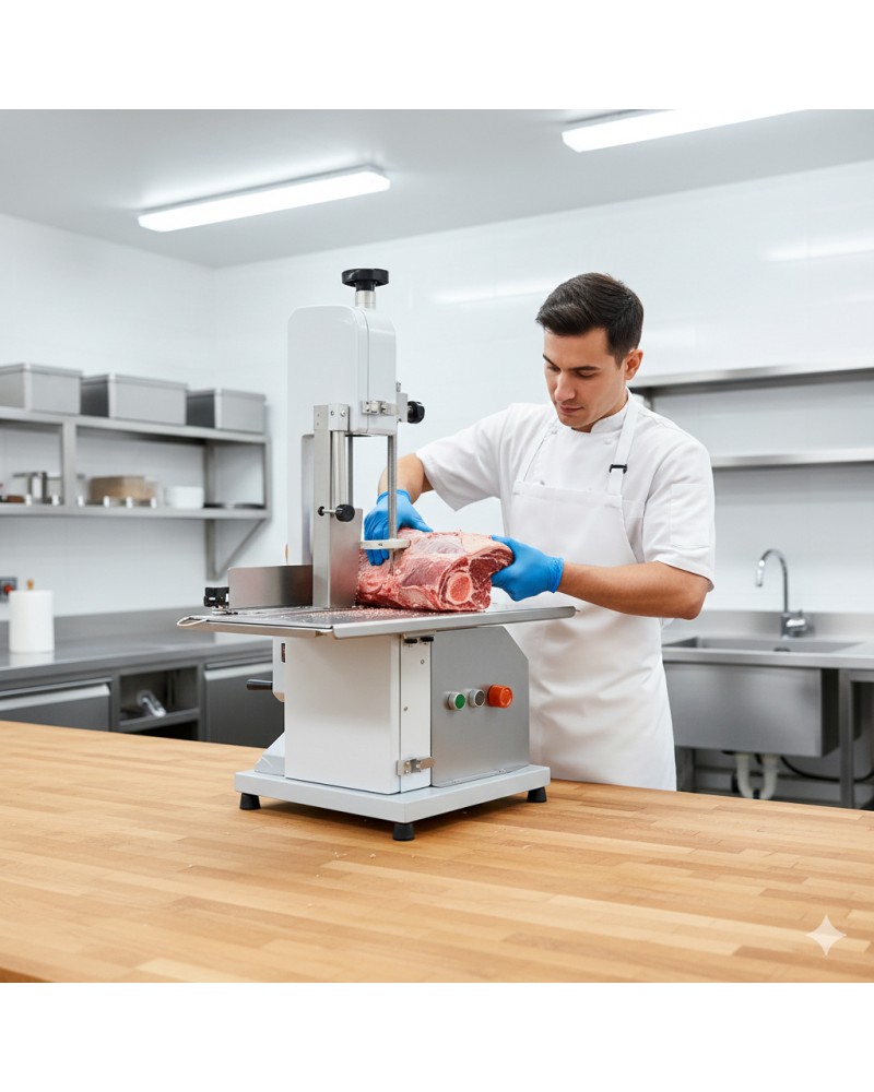 Commercial Electric Bone Saw Machine Meat & Bone Cutter 540×480×880mm | TurcoBazaar SL210