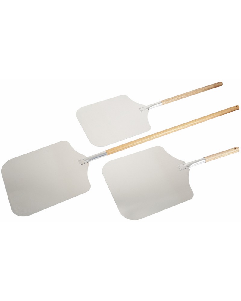 Pizza Peel 12'' square Wood handle Length 66cm | TurcoBazaar SPP6012W