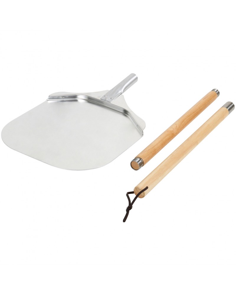 Pizza Peel 12'' square Wood handle Length 132cm | TurcoBazaar SPRX13212