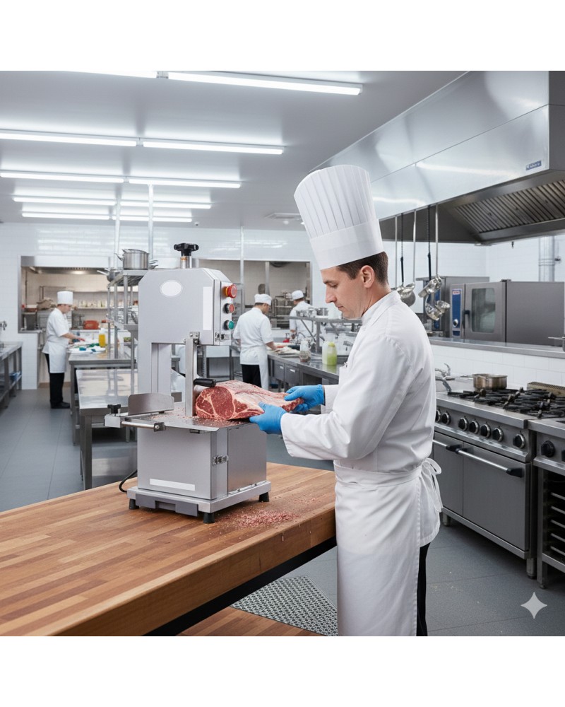 Commercial Electric Bone Saw Machine Meat & Bone Cutter 555×450×885mm | TurcoBazaar SW170