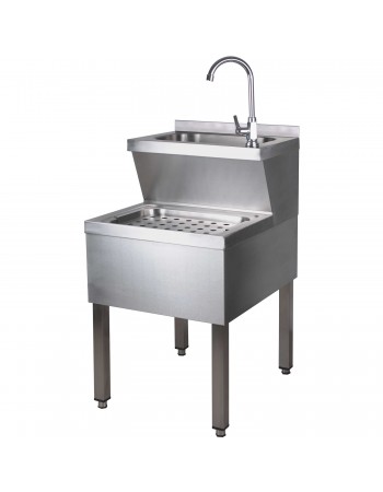 Janitorial Sink & Basin Stainless steel Depth 700mm | TurcoBazaar THHWA57K