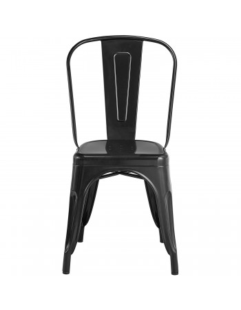 Bistro Dining Chair Steel Black Indoors | TurcoBazaar HYX5031 Bistro Dining Chair Steel Black Indoors | TurcoBazaar HYX5031