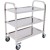 Commercial Serving/Service/Clearing Trolley Stainless steel 3 tier 750x400x835mm | TurcoBazaar 19013