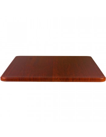 Seamless Square Table Top Mahogany Wood 24x24" | TurcoBazaar TT2424MAHOGANYWOOD Seamless Square Table Top Mahogany Wood 24x24" | TurcoBazaar TT2424MAHOGANYWOOD