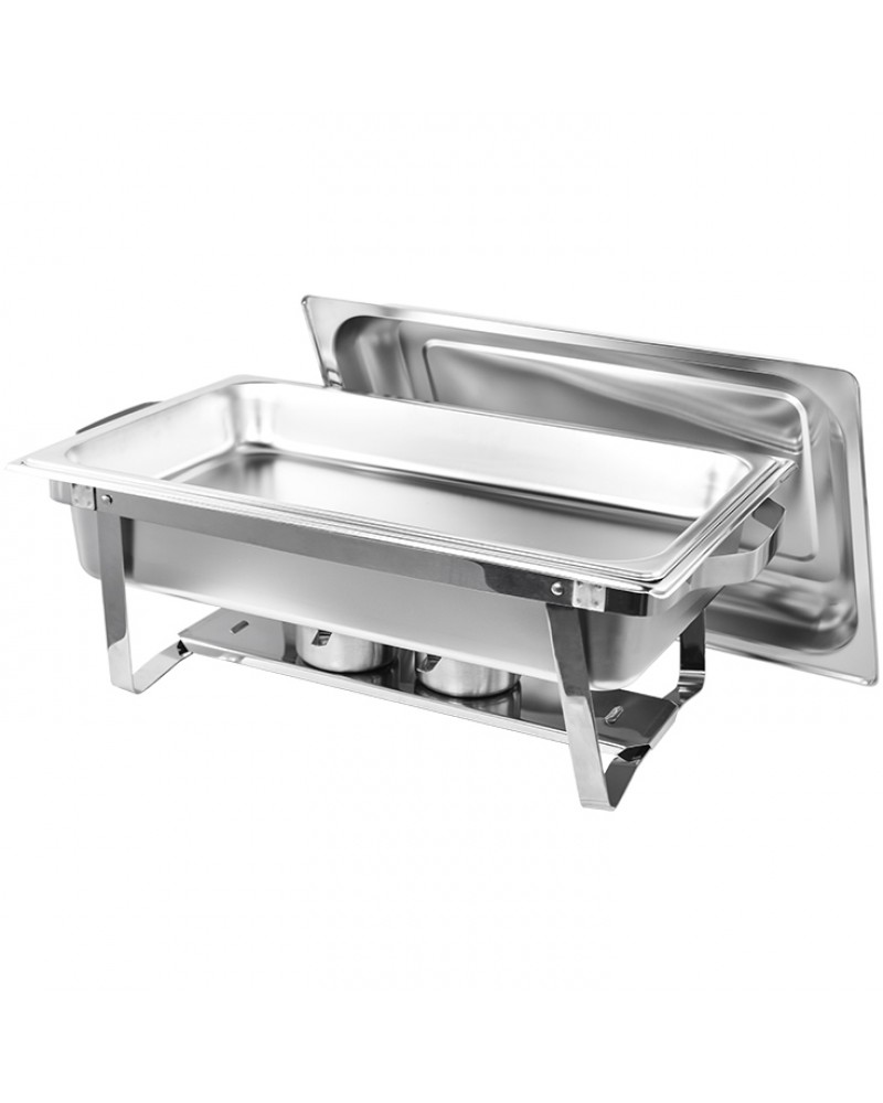 Chafing Dish GN1/1 Stainless steel 9 litres | TurcoBazaar VICCDSV9A1