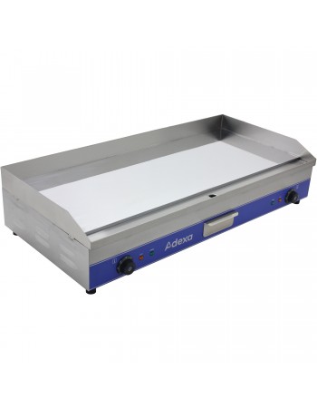 Commercial Electric Griddle Mirror Plate 2 zone 6kW Table top | TurcoBazaar WG1000SD