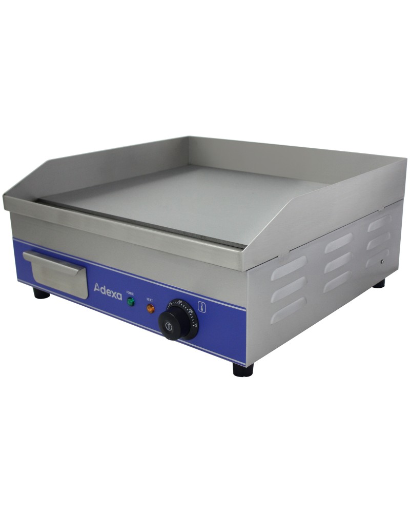 Commercial Electric Griddle Stainless Steel Flat Plate 3kW 500×490×230 mm| TurcoBazaar WG500S