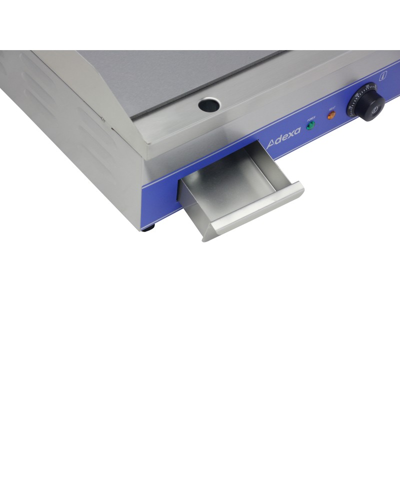 Commercial Electric Griddle Stainless Steel Flat Plate 3kW 500×490×230 mm| TurcoBazaar WG500S