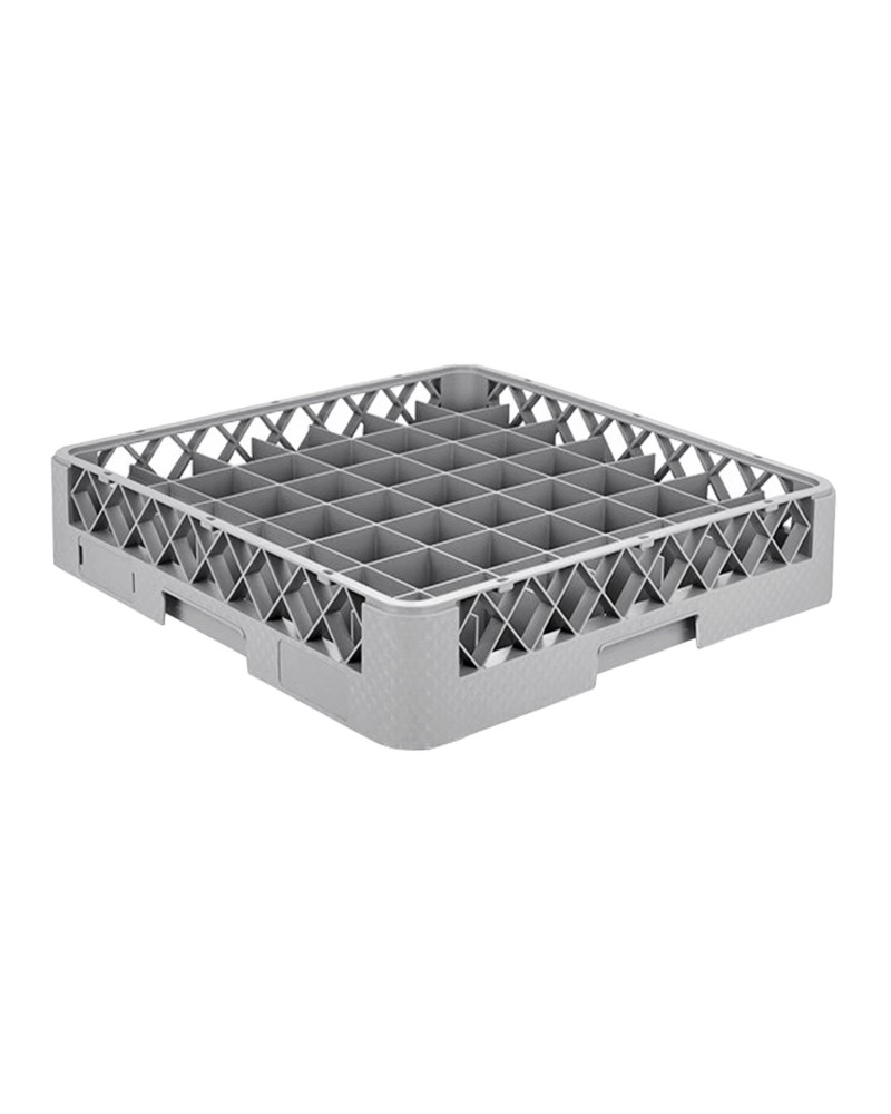 Commercial Cups/Glass rack 49 compartments 500x500x100mm Grey| TurcoBazaar WH060F49