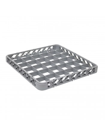 Commercial Cups/Glass rack 36 compartments 500x500x45mm Grey| TurcoBazaar WH061E36