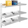 Wall shelf 3 levels 800x300x900mm Stainless steel | TurcoBazaar WSWB30080