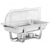 Roll top Chafer GN1/1 Stainless steel Plastic top 9 litres | TurcoBazaar WH633A2