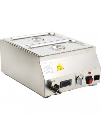Commercial Chocolate Melter - Chocolate tempering machine 2xGN1/3 | TurcoBazaar WH7012