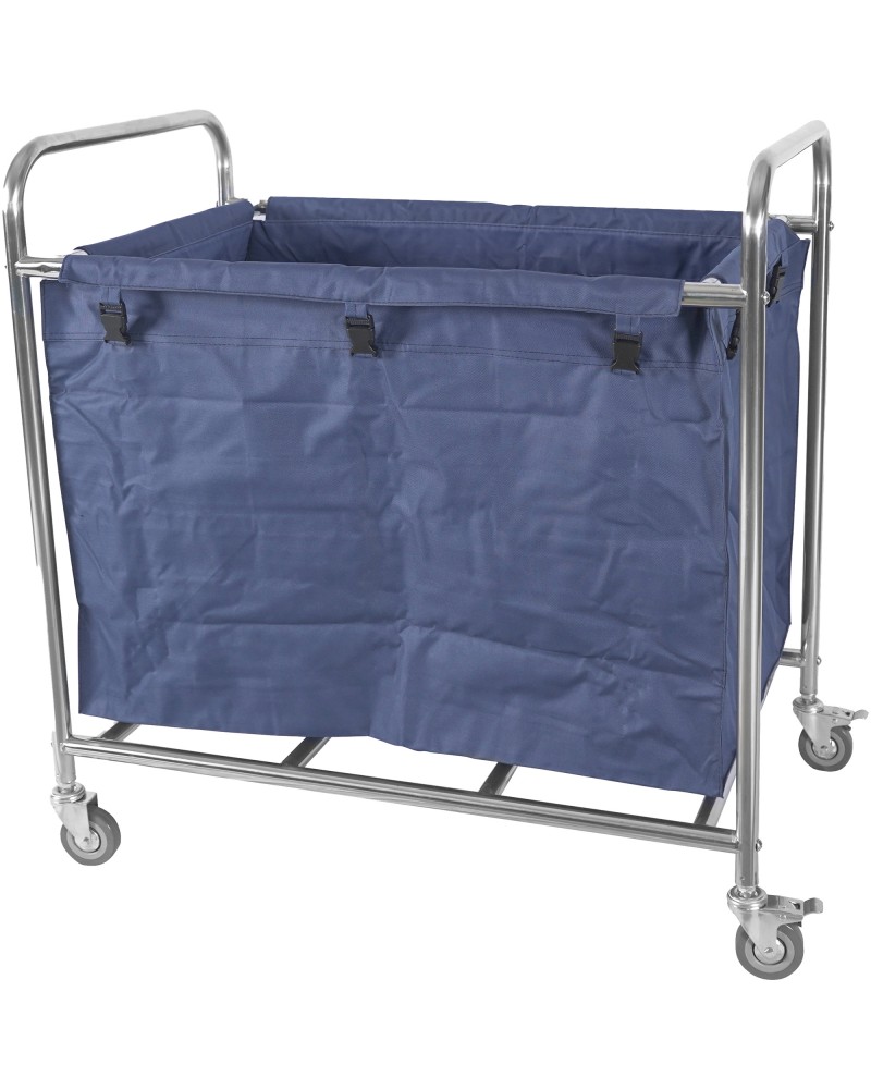Stainless Steel Linen Trolley 880x540x890mm | TurcoBazaar WHDC8854