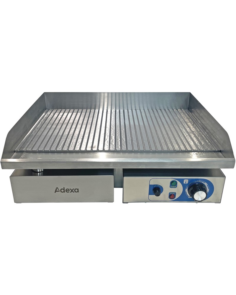 Commercial Griddle Ribbed Medium 1 zone 3kW Electric | TurcoBazaar WHEG818AR