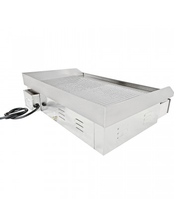 Commercial Griddle Ribbed 728x393mm 2 zones 4.4kW Electric | TurcoBazaar WHEG820AR
