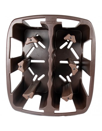 Commercial Plate Trolley 300 plates 6 stacks 930x720x800mm | TurcoBazaar WHJCDC240 Commercial Plate Trolley 300 plates 6 stacks 930x720x800mm | TurcoBazaar WHJCDC240