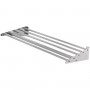 Tubular Wall shelf Stainless steel 1200x320x140mm | TurcoBazaar WHRT120
