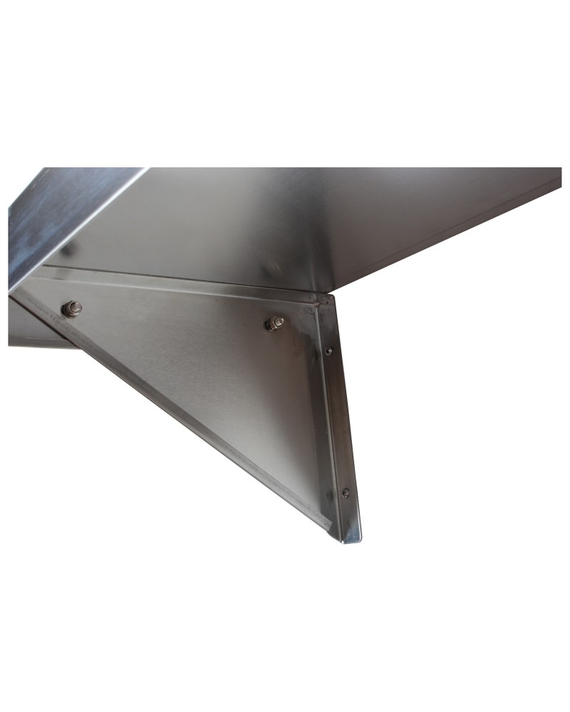 Wall Shelf Stainless steel 800x300x250mm | TurcoBazaar WHWS30080