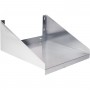Microwave Shelf Stainless steel 600x600mm | TurcoBazaar MWS2424