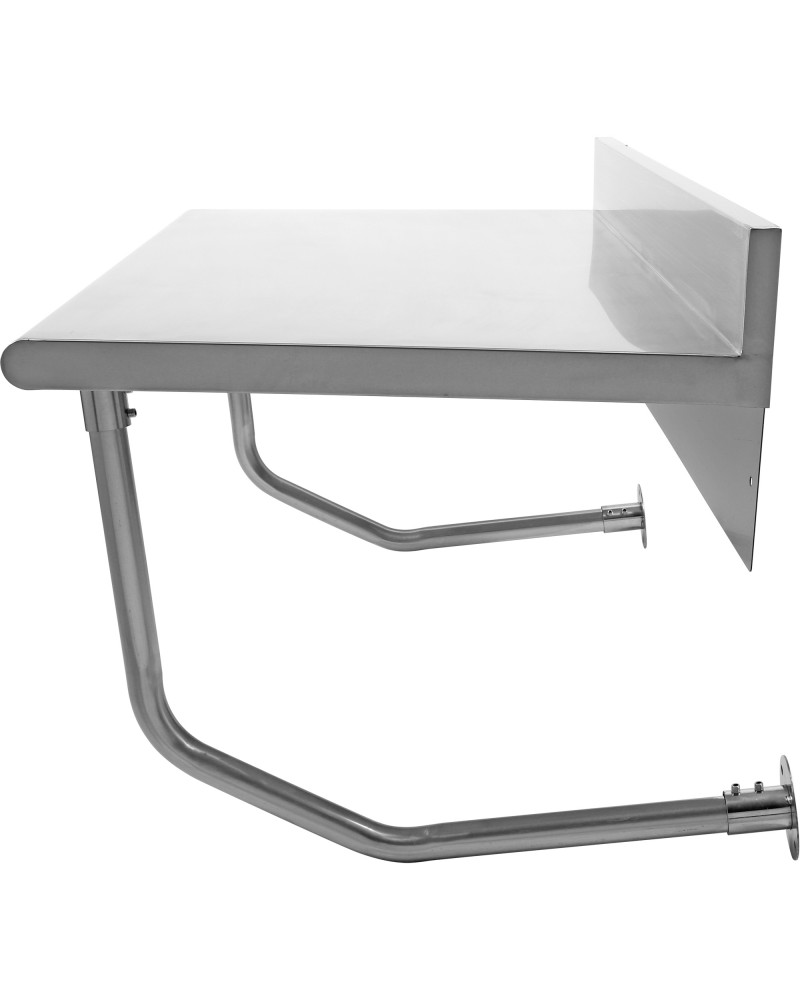 Professional Wall Mounted Work table Stainless steel 2000x700x900mm | TurcoBazaar WMTB70200
