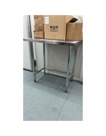 Commercial Stainless Steel Work Table No Bottom shelf 900x600x900mm | TurcoBazaar WT6090GNU
