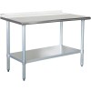 Stainless Steel Work Table Bottom Shelf & Upstand 1500x700x900mm | TurcoBazaar ETW15070B