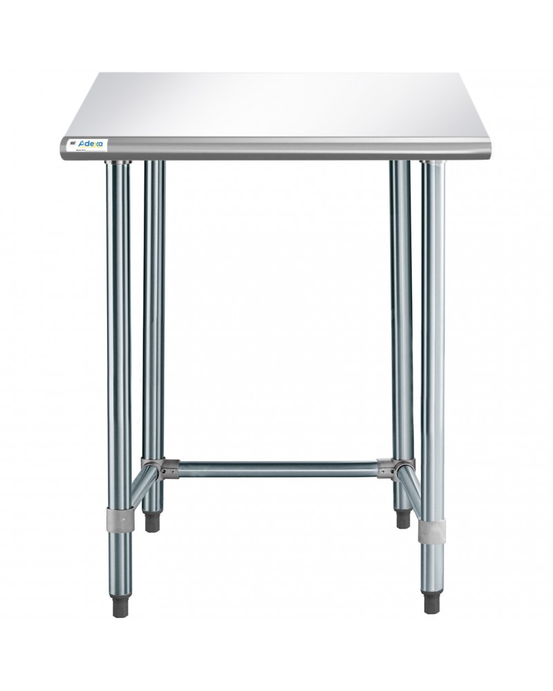 Commercial Work table Stainless steel No bottom shelf 760x610x900mm | TurcoBazaar WTGOB2430418