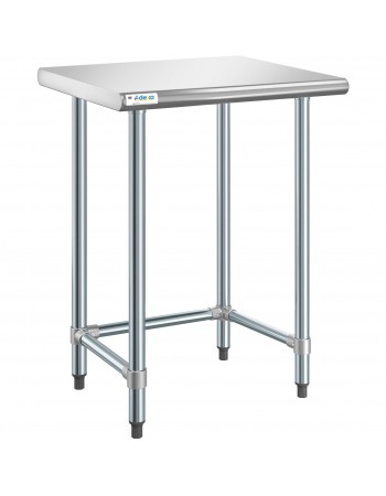 Commercial Work table Stainless steel No bottom shelf 760x610x900mm | TurcoBazaar WTGOB2430418