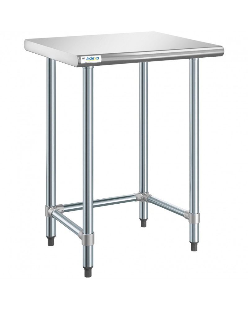 Commercial Work table Stainless steel No bottom shelf 760x610x900mm | TurcoBazaar WTGOB2430418