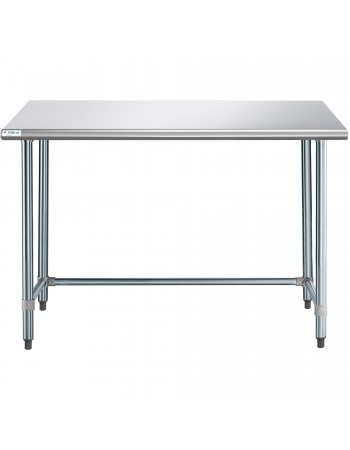 Commercial Work table Stainless steel No bottom shelf 1520x760x900mm | TurcoBazaar WTGOB3060418