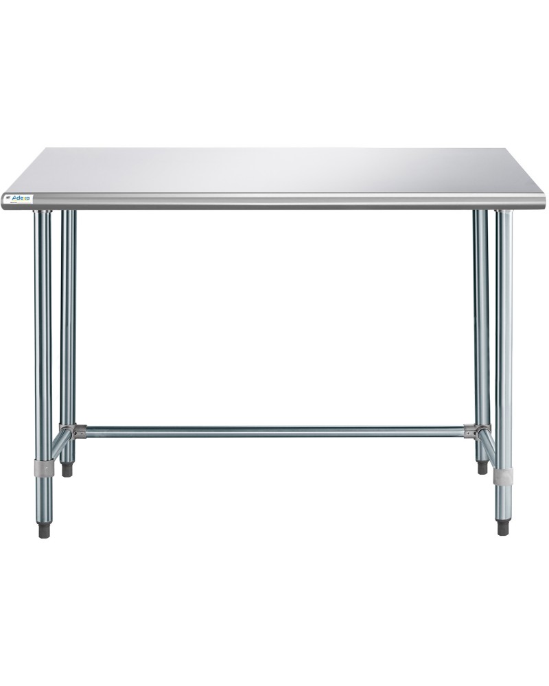 Commercial Work table Stainless steel No bottom shelf 1520x610x900mm | TurcoBazaar WTGOB2460418