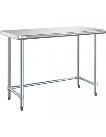 Commercial Work table Stainless steel No bottom shelf 1520x760x900mm | TurcoBazaar WTGOB3060418