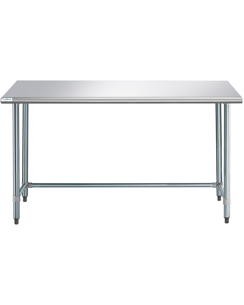 Commercial Work table Stainless steel No bottom shelf 1830x760x900mm | TurcoBazaar WTGOB3072418