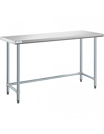 Commercial Work table Stainless steel No bottom shelf 1830x760x900mm | TurcoBazaar WTGOB3072418