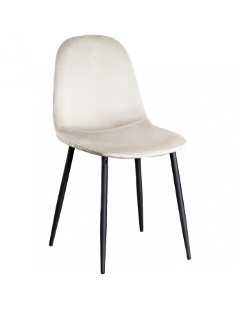 Velvet Dining Chair Beige | TurcoBazaar WW088BEIGE Velvet Dining Chair Beige | TurcoBazaar WW088BEIGE