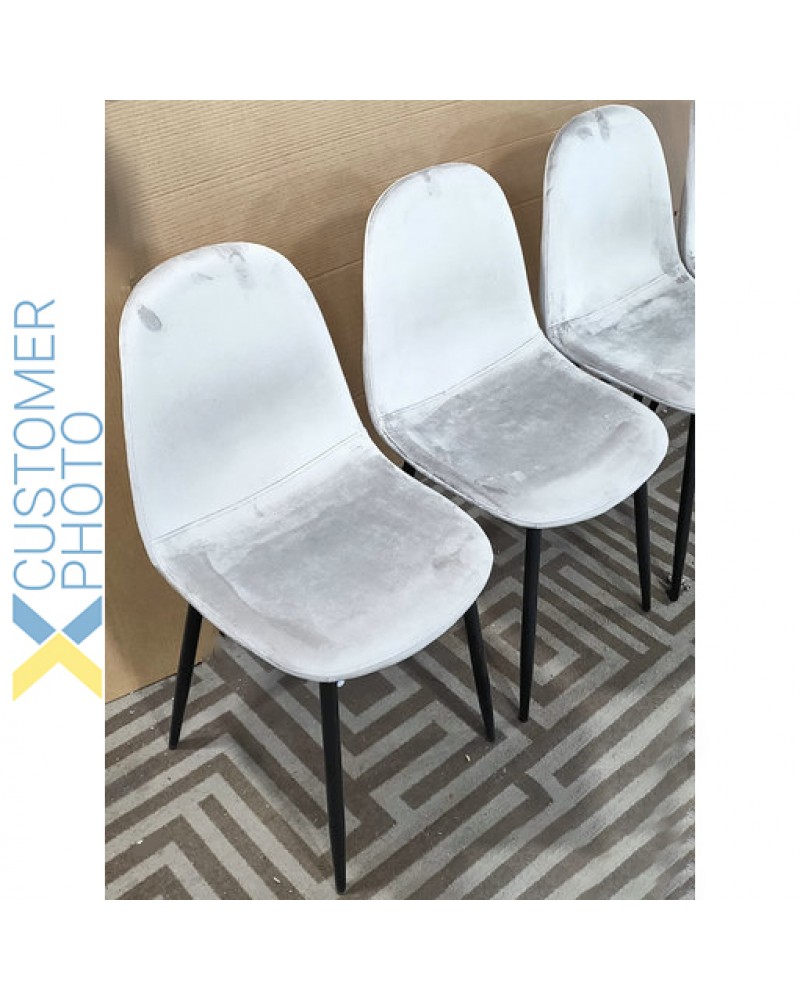 Velvet Dining Chair Beige | TurcoBazaar WW088BEIGE