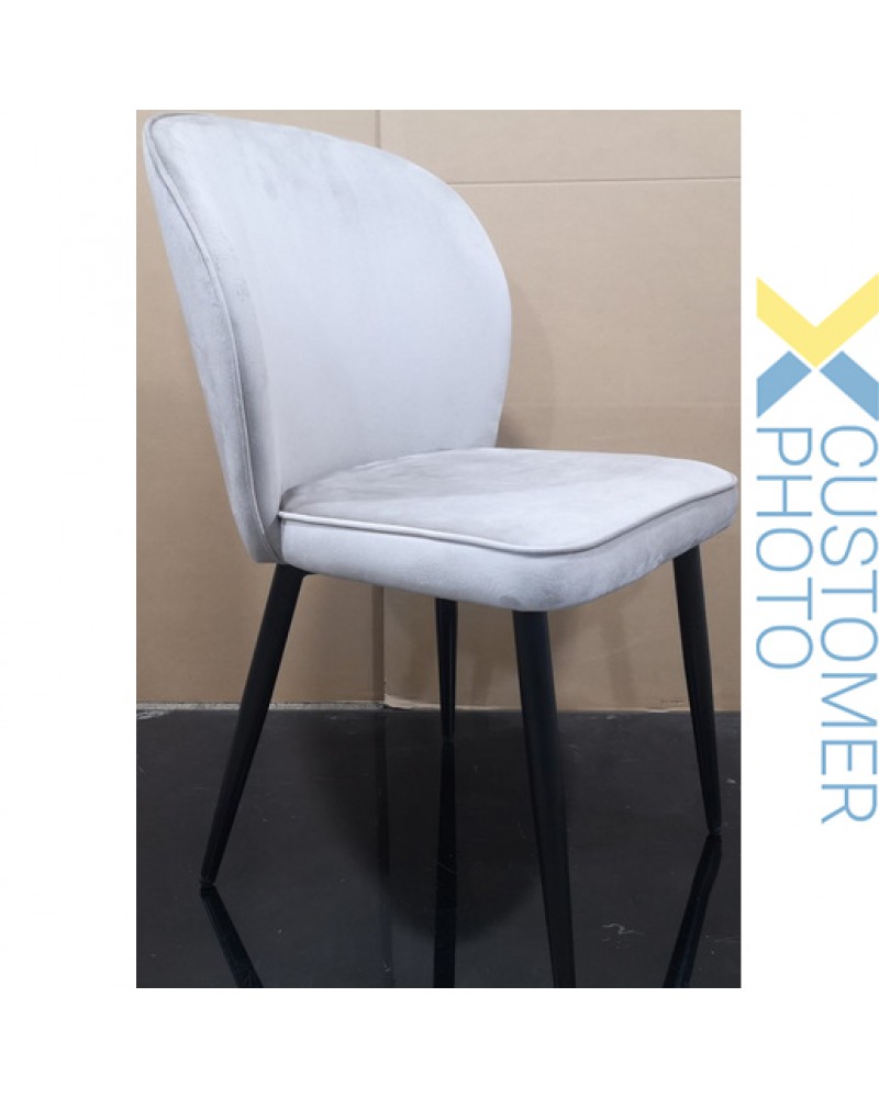 Velvet Dining Chair Beige - Set of 4 | TurcoBazaar WW166BEIGEVELVET