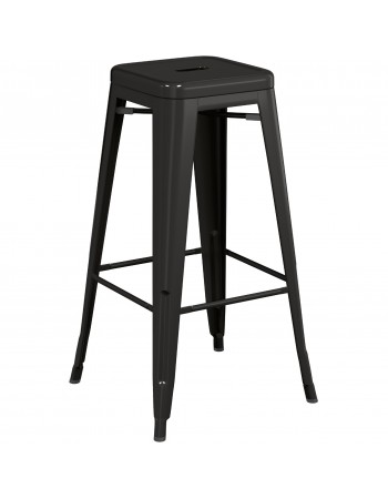 High Bar Stool Steel Black Indoors - Set of 4 | TurcoBazaar WW61 High Bar Stool Steel Black Indoors - Set of 4 | TurcoBazaar WW61