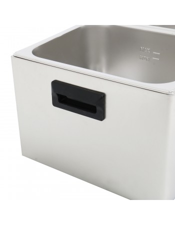 Commercial Hot dog / Sausage Warmer with Hinged Covers 2 x 8 litres | TurcoBazaar XDESW8D